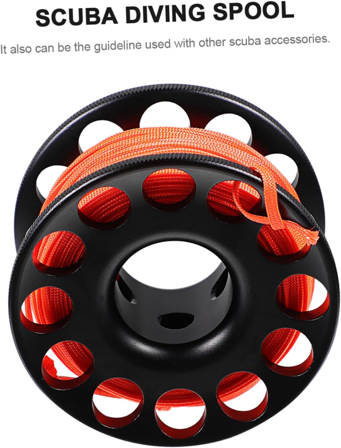 Milisten 1set Diving Spool Reel Finger Reel for Snorkeling and Cave Diving Spool Essential Underwater Accessory for Divers