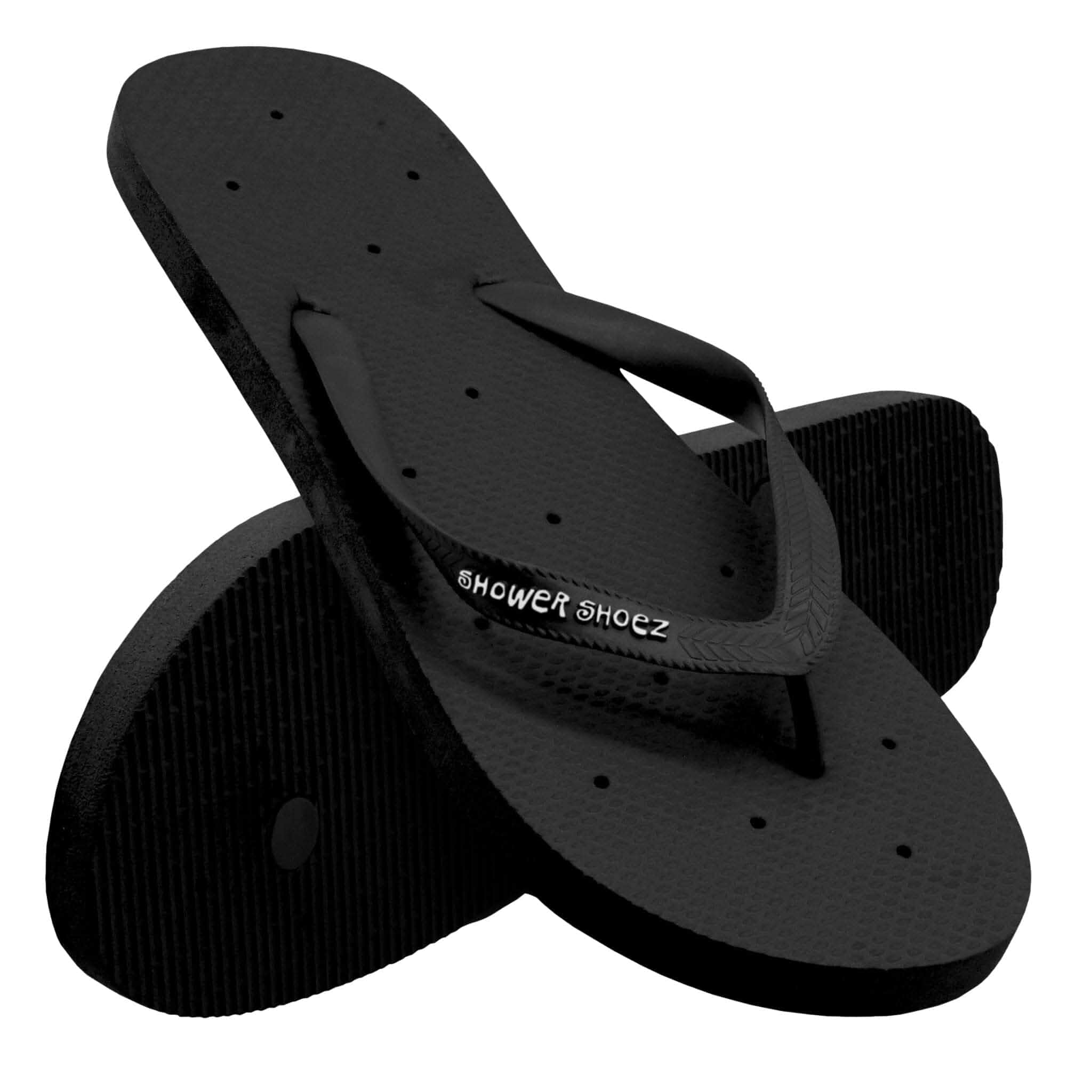 Shower Shoez Men's Non-Slip Gym Pool Dorm Water Sandals Flip Flops