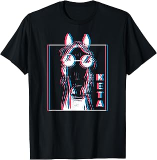 Keta Ketamine Horse Rave DJ Party Techno T-Shirt