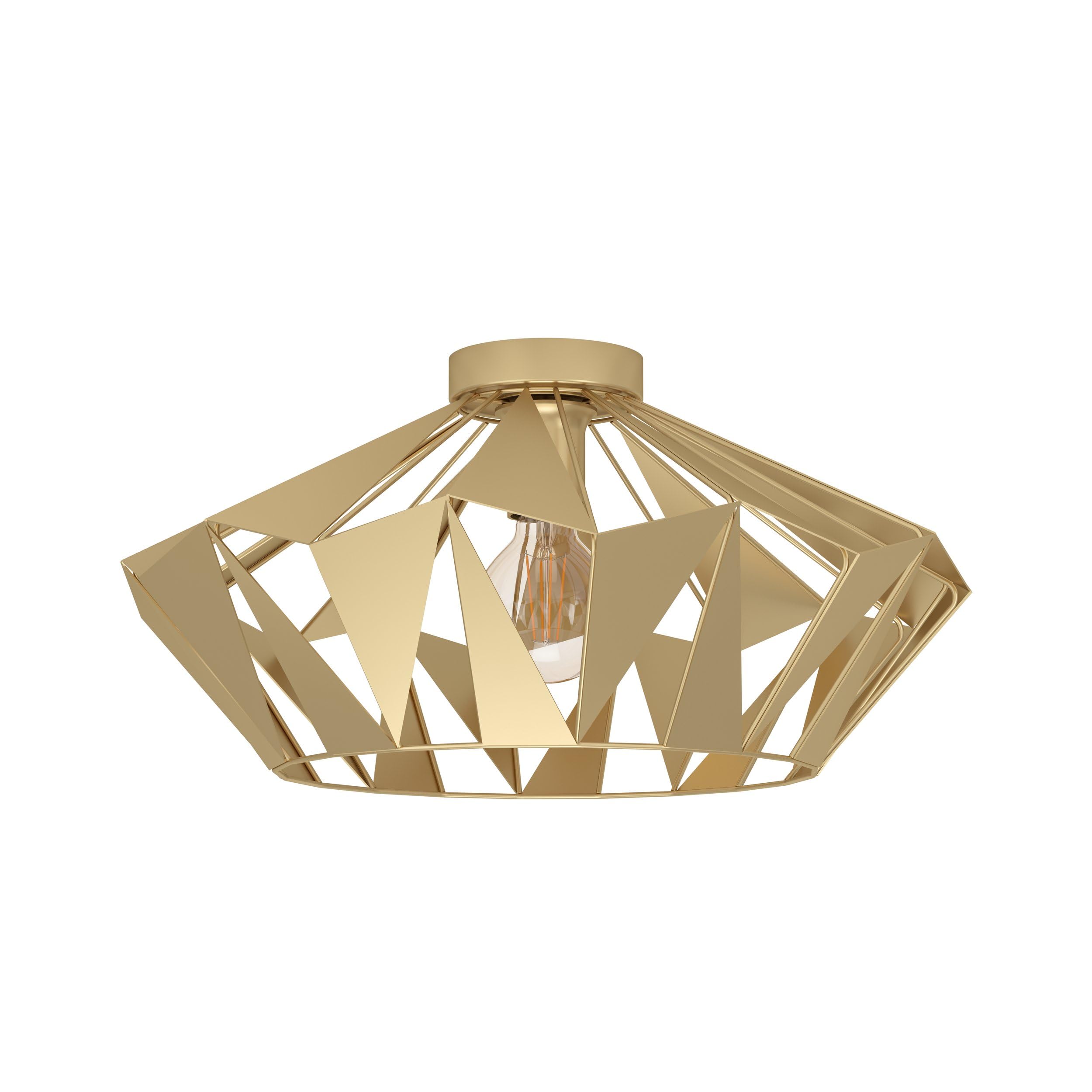 Eglo Carlton Ceiling Light, Gold