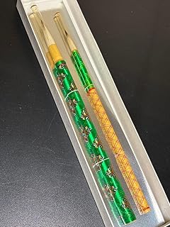 有馬人形筆2本セット からくり人形 西谷筆店 書道筆 有馬筆