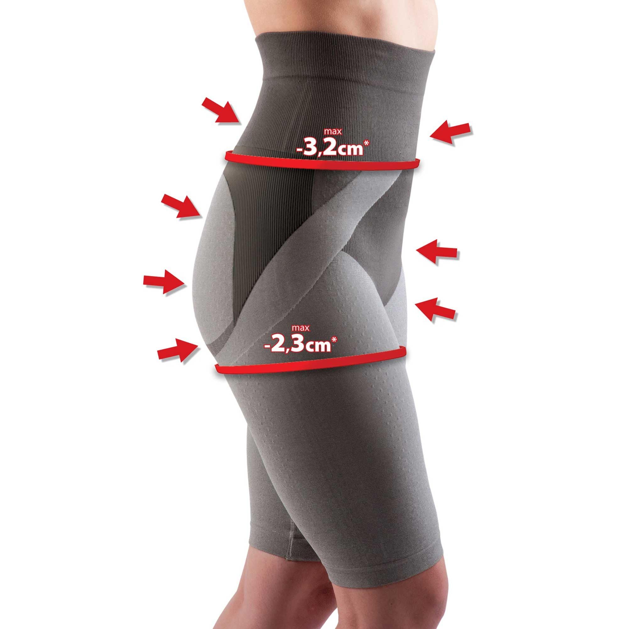 Lanaform - Mass & Slim (L) - Legging Court Minceur - Legging Anti Cellulite Femme - Panty Amincissant - Sculptant - Gaine Ventre Plat - Panty Gainant
