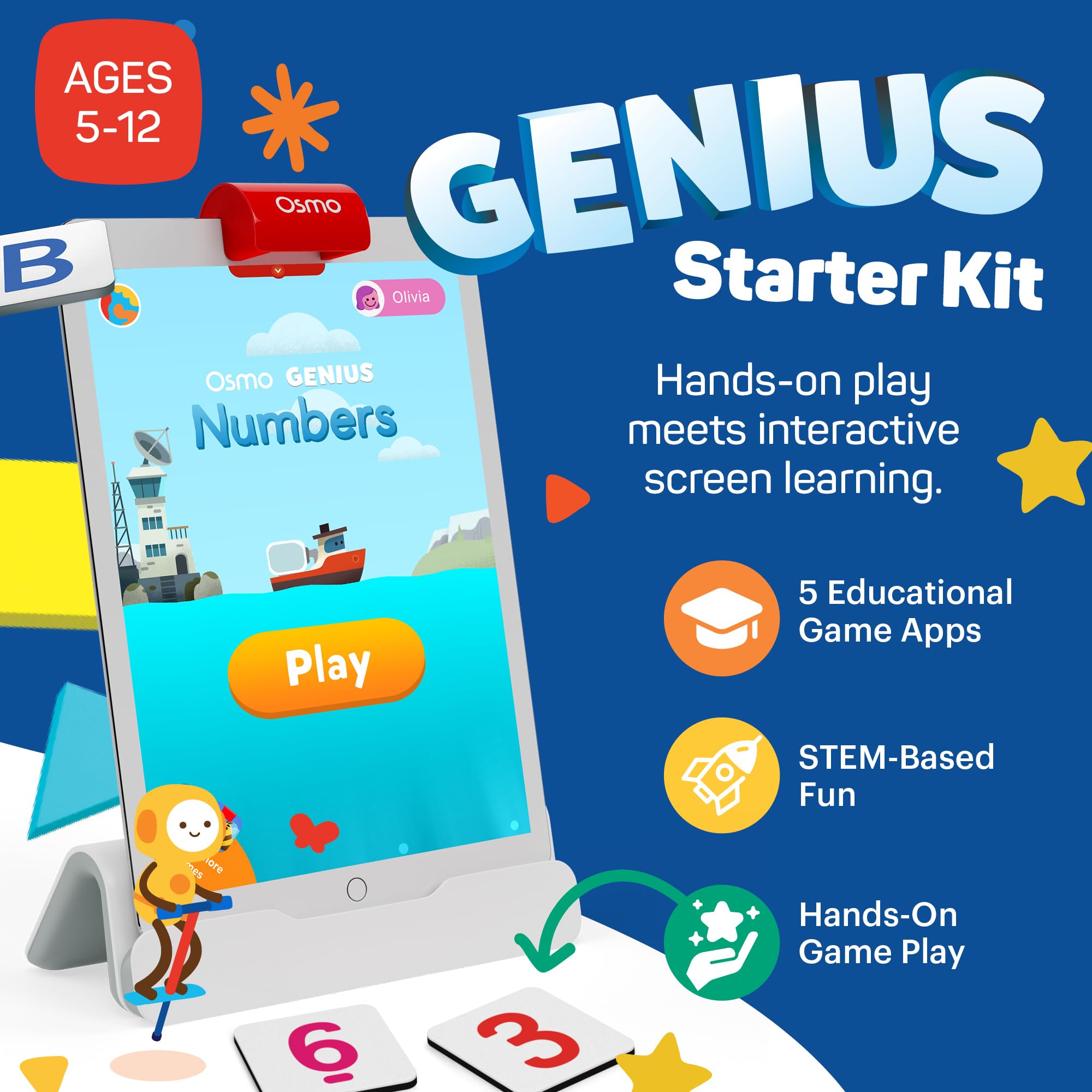 Amazon.co.jp: Osmo - Genius Starter Kit for iPad (NEW VERSION
