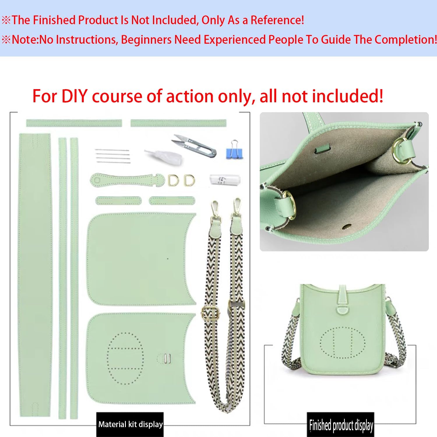 RIVEENY Handbag Shoulder Bag Acrylic Template Leather Pattern Acrylic Leather Pattern Leather Templates for Ladies' Shoulder Bags