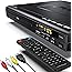 ELECTCOM DVD Player - DVD Player with HDMI Cable for TV, Multi Region DVD Player USB, DVD Players for TV with Remote Control,