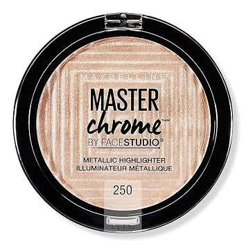 Maybelline Master Chrome Metallic Highlighter, Molten Pearl 250, 0.19 oz