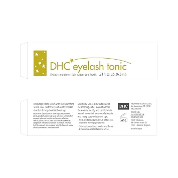 DHC Eyelash Tonic 2 pack, Strenghtening and Conditioning Eyelash Gel, Ideal for brittle lashes or post-extension care, 0.21 fl. oz.