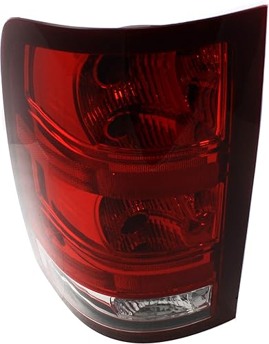 Miniatura 4 de Evan-Fischer - Conjunto de luz trasera compatible con modelos GMC Sierra 1500 SLSLESLTWT 2007-2010, 2012-2013 lado del conductor