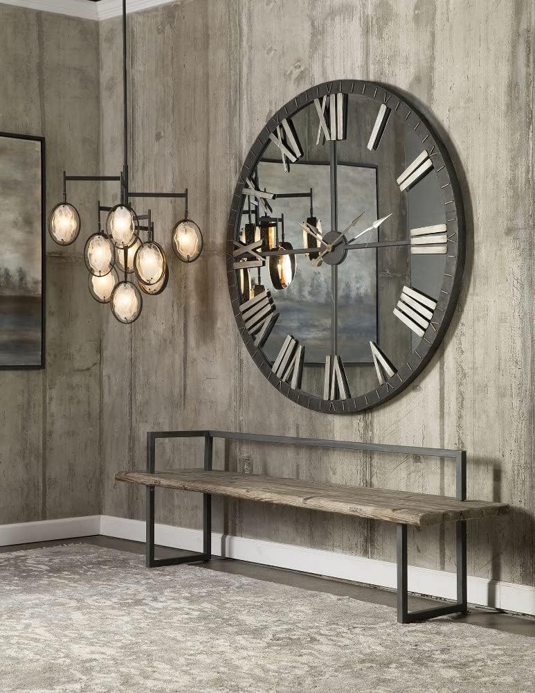 Uttermost Amelie - 60 inch Large Wall Clock