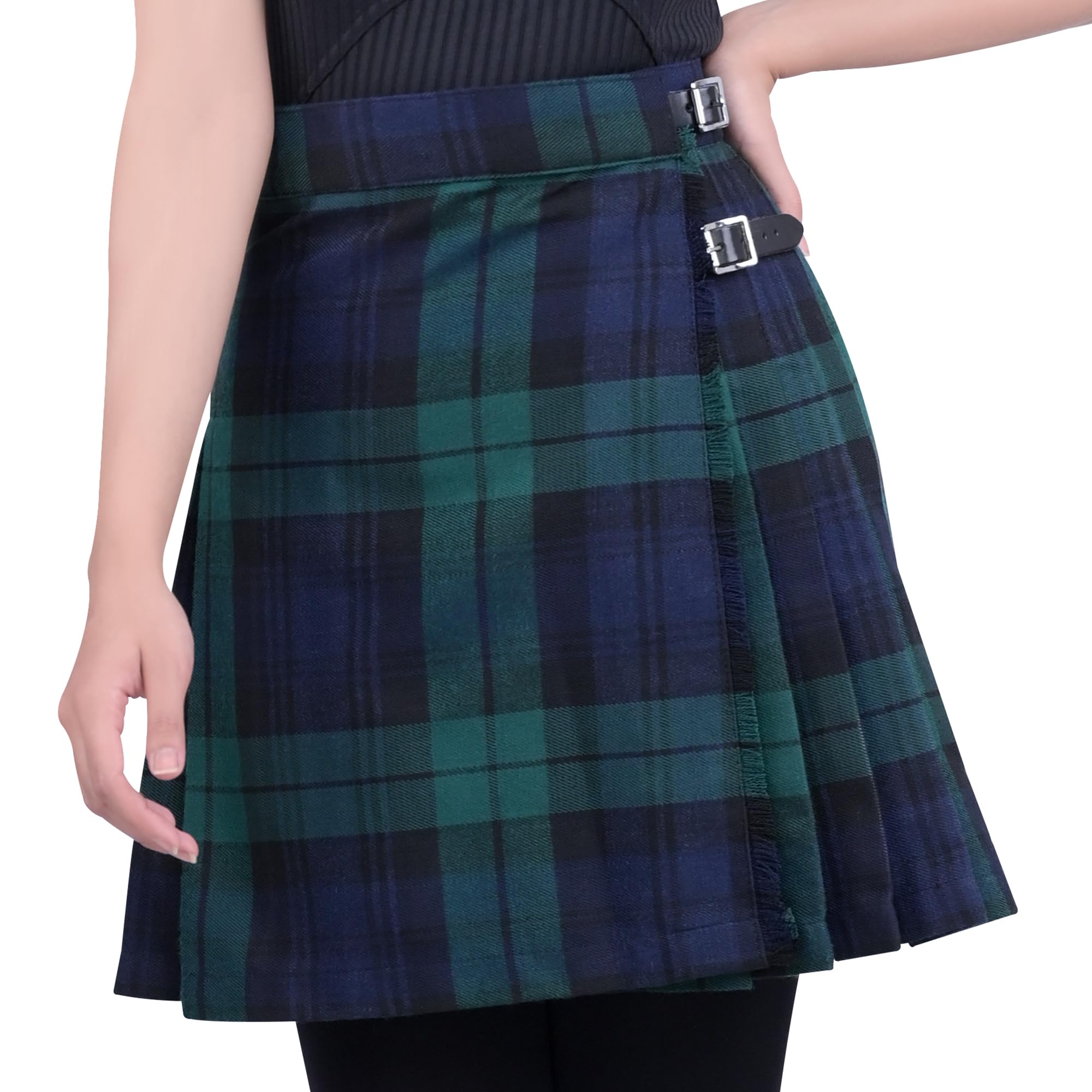 Scottish Tartan Kilts for Women Traditional Tartan pleated women's Kilt