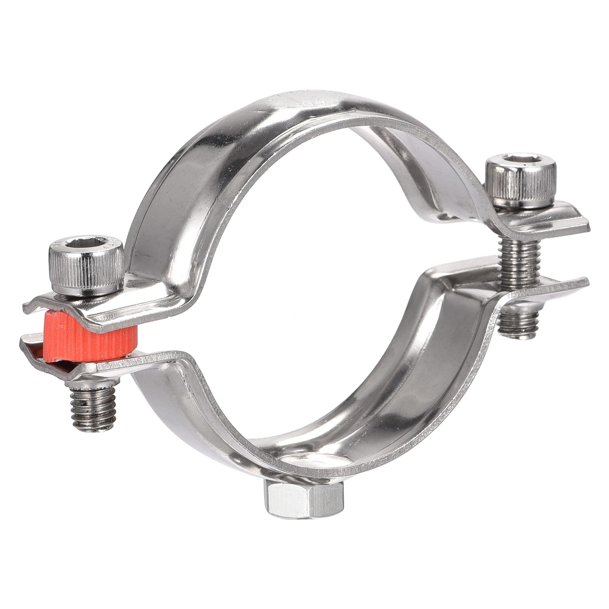 Lot De 2 Supports De Tuyau Muraux Réglables En Acier Inoxydable 304 - Pour Tuyaux De 25 à 28 Mm De Diamètre