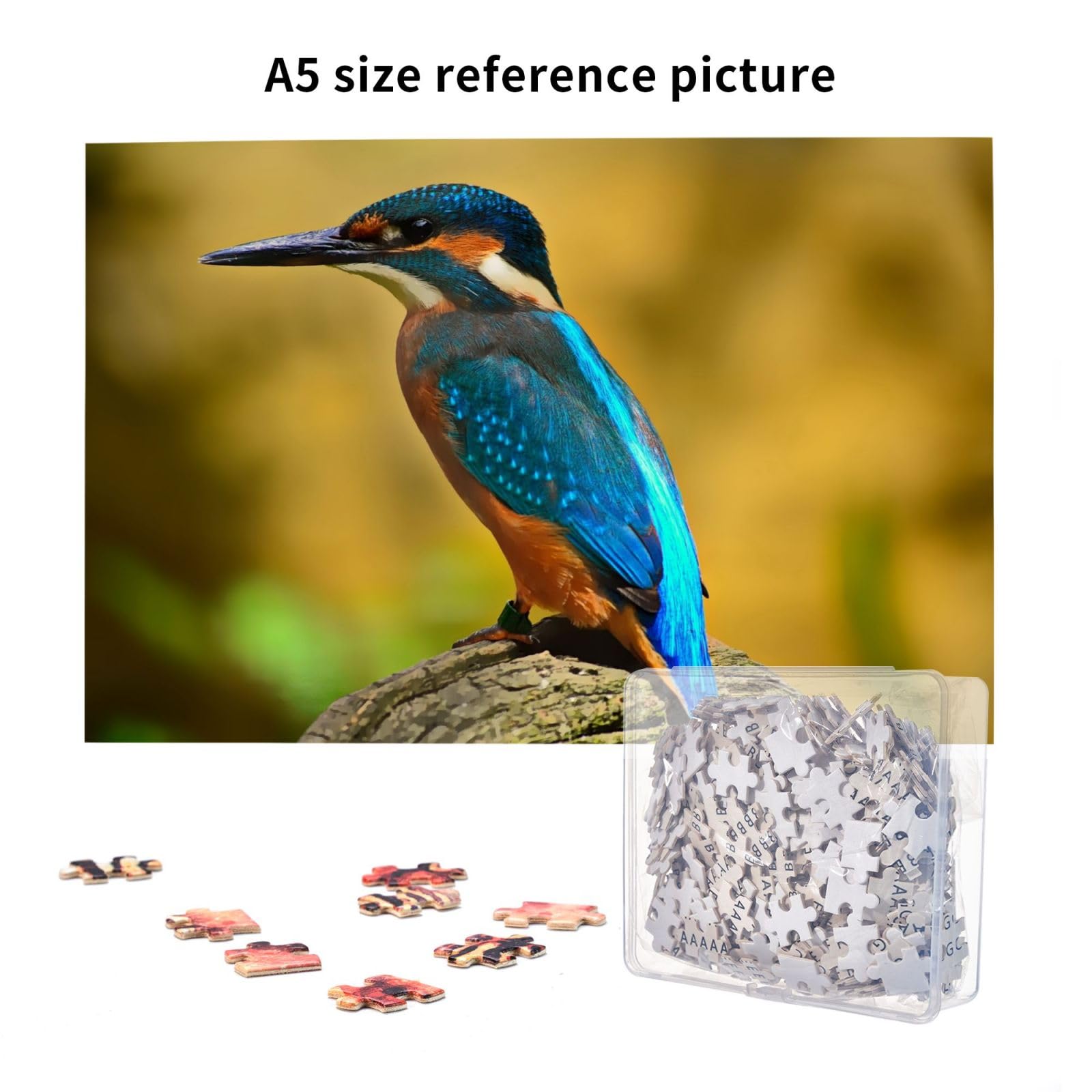 Amazon.co.jp: パズル カワセミ 鳥類 木製 1000ピース ジグソーパズル