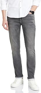 Symbol Premium Men's Slim Fit Stretchable Jeans | Casual Denim | Cotton Stretch | Fashion Shades of Black & Blue (Availabl... Price In India