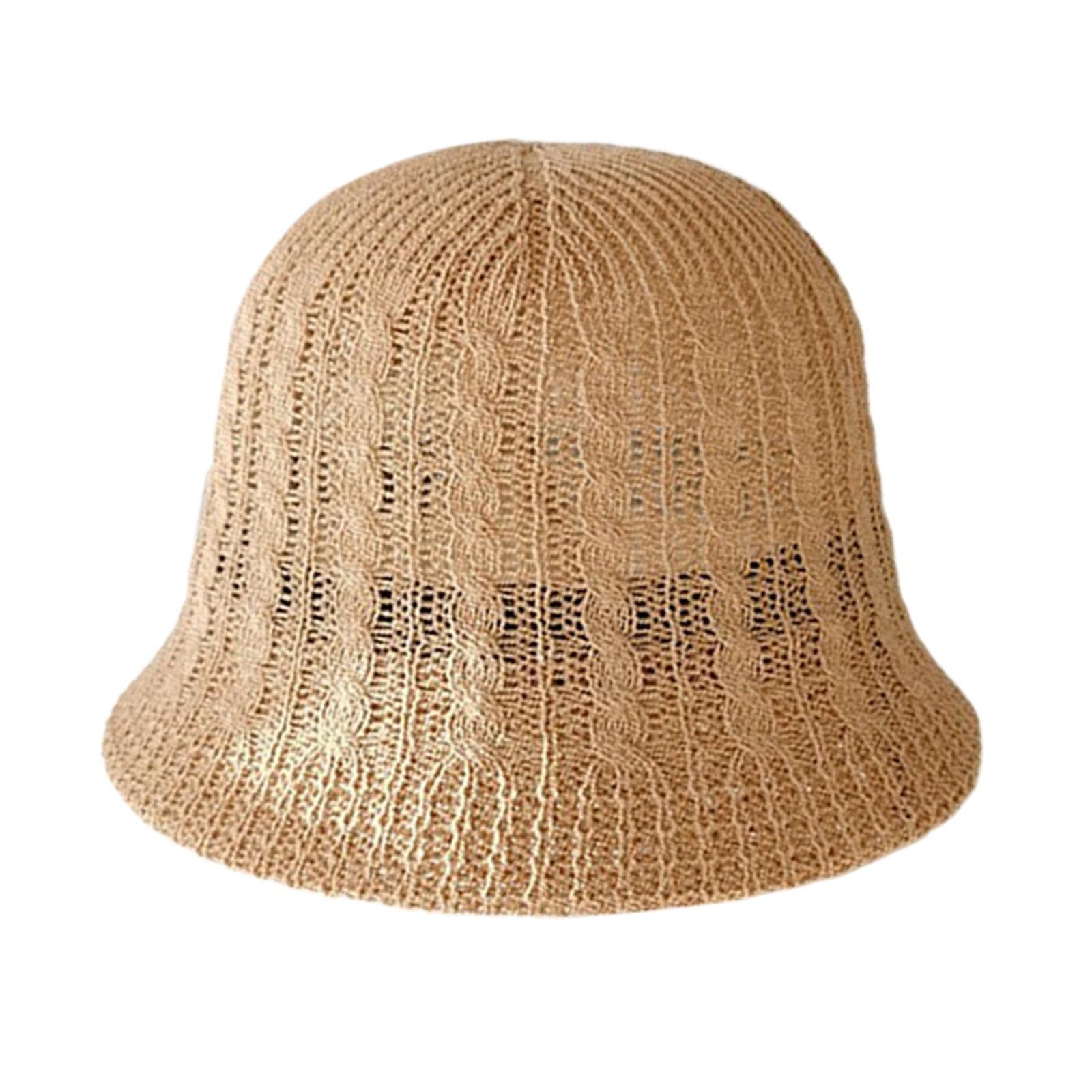 Japanese Women Bucket Hat Protect Crochet for Fishing Outdoor Camping khaki|Clothing, Shoes & Accessories | Womens Accessories | Hats-image-18