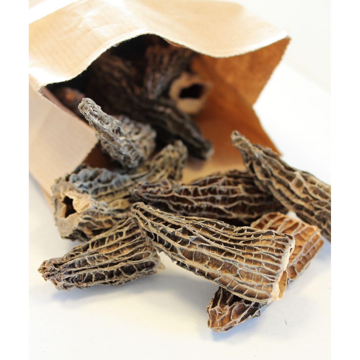 Morilles Spéciales Séchées Délices des Bois 500g – Champignons premium déshydratés – Idéal sauces, risottos et viandes