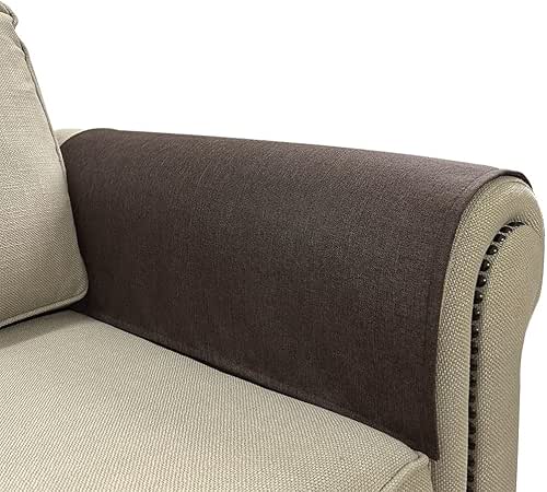 Couch Arm Covers, Anti-Slip Sofa Armrest Cover for Recliner, 2pc