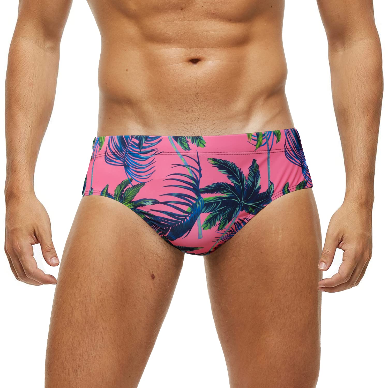 Arcweg Badehose Herren Badeslip Kurz Eng Jungen Schwimmhose Abnehmbares Pad Freizeit Kurze Badehose