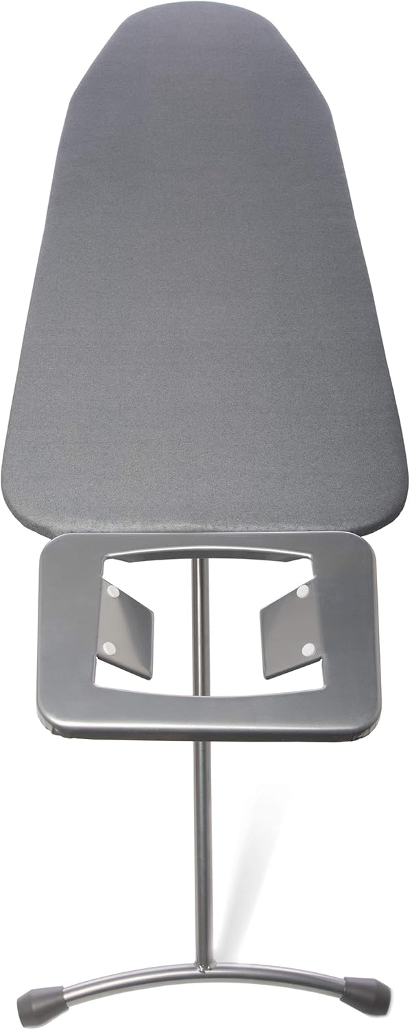 TIVIT Ironing Board Cover. Made to fit The IKEA “DANKA” Ironing Boards. Metallic Heat Reflective Cover & Pad | Pull Bungee Fit System with 3 Connecting Straps | Cover Size: 14 3/4” x 47 1/4” Gray