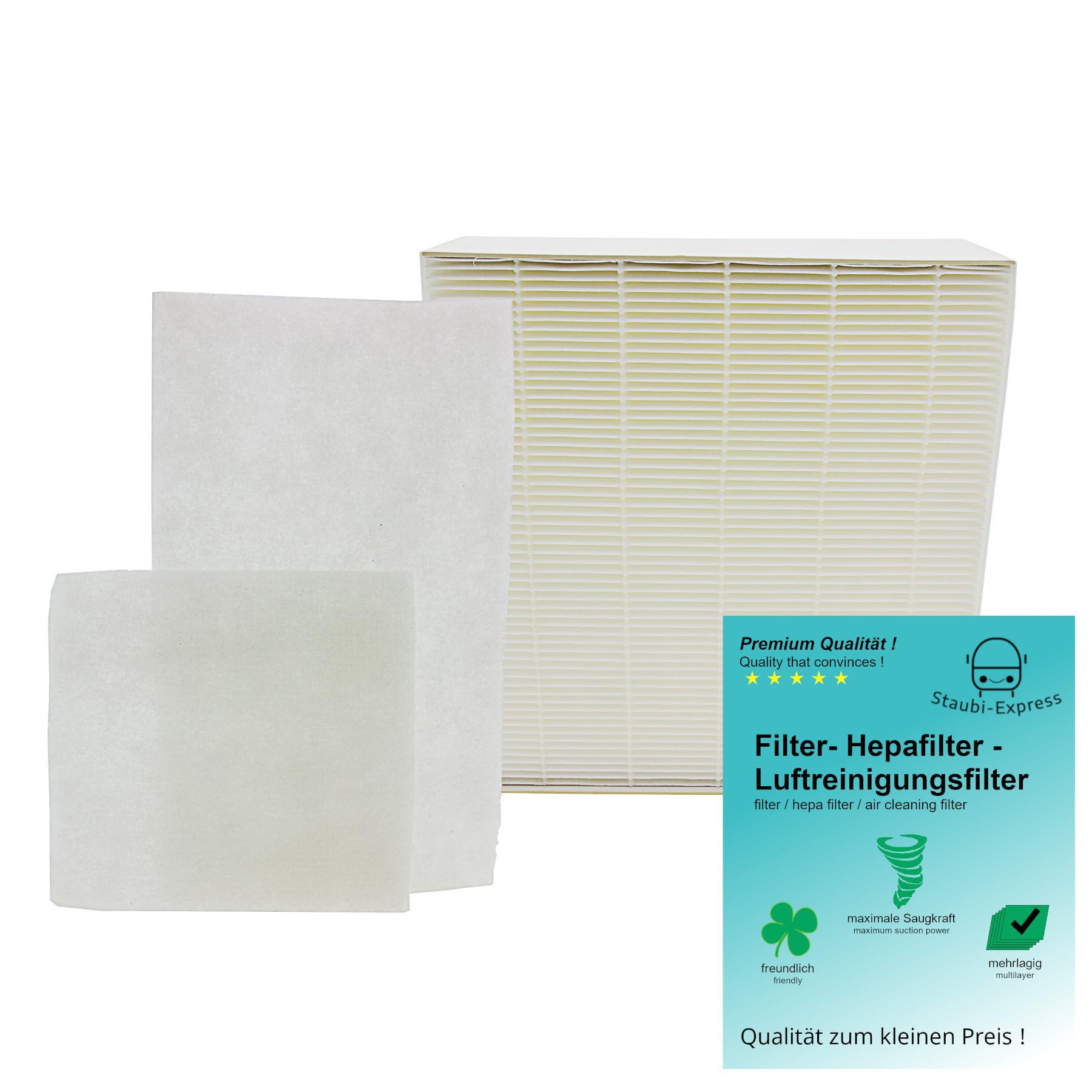 1x Filter Set 2x G4 + 1x F7 kompatibel mit Vallox ValloPlus 510 SC/SE/MV - Pollenfilter & Grobstaubfilter Lüftungsanlage Ersatzfilter