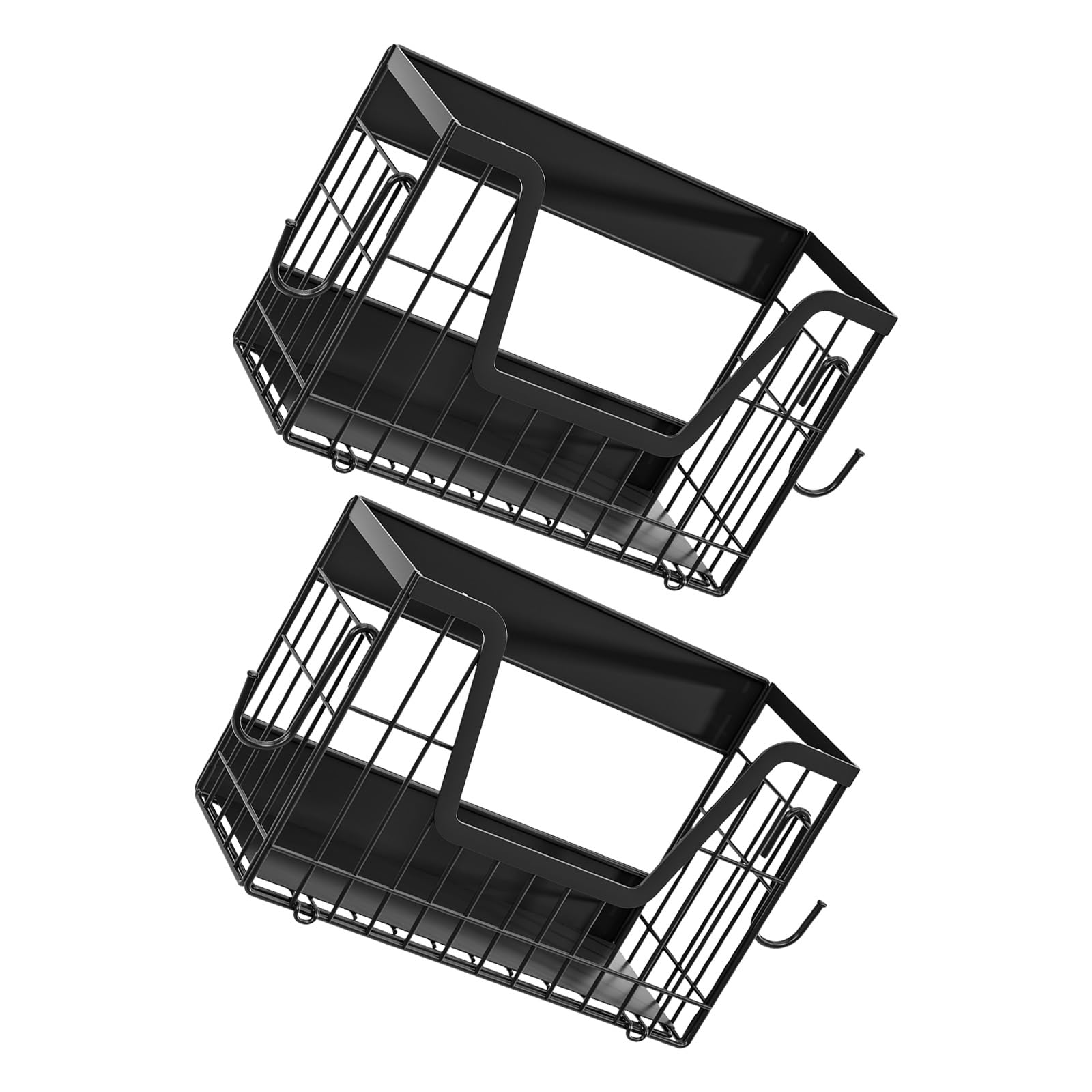 Étagère magnétique fil métallique pour cuisine en désordre et stockage de collations
