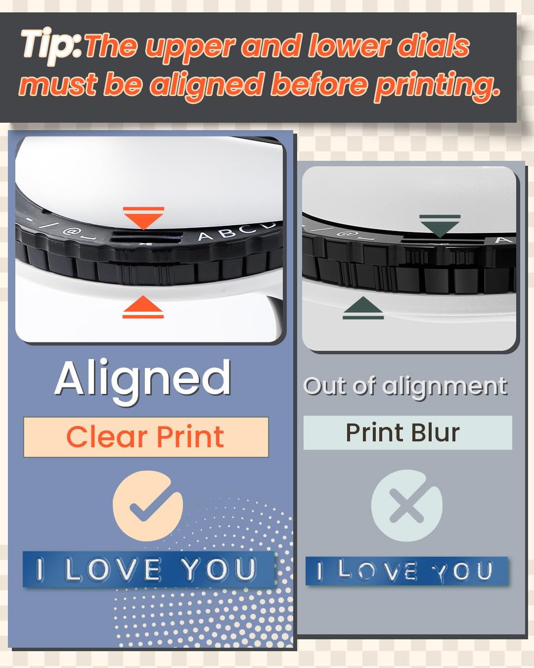 Memoking E975 3D Embossed Label Maker Machine Etichettatrice a Rilievo Adesiva con 3 nastri