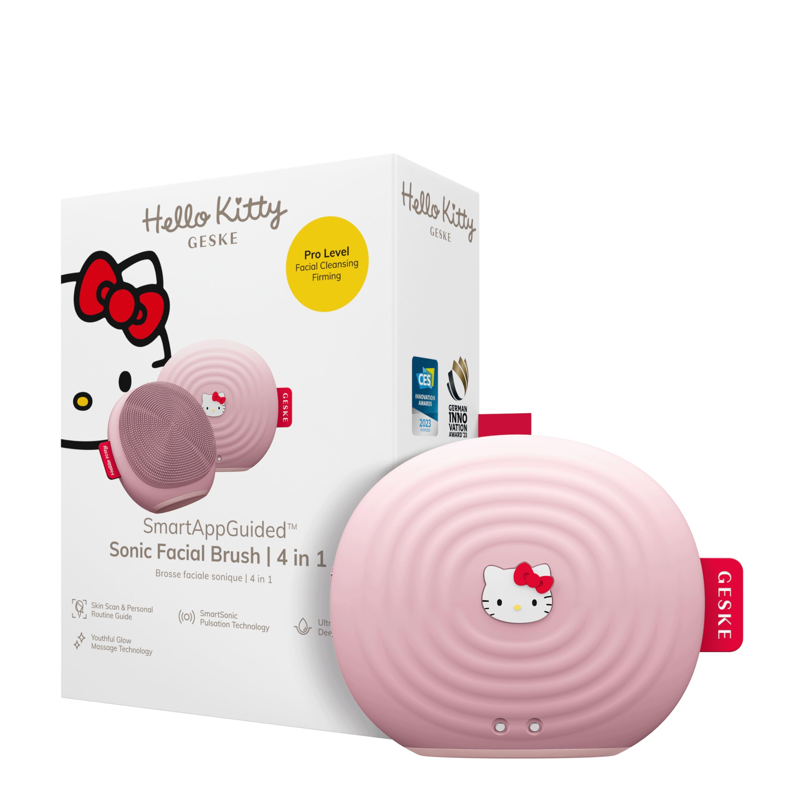 GESKE x Hello Kitty 4-in-1 Sonic Facial Brush