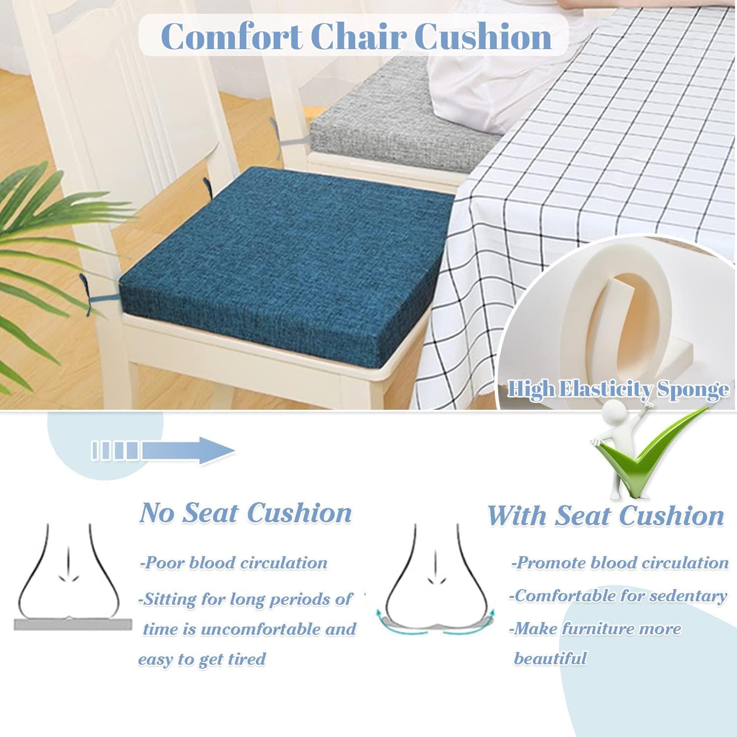 Coussin Banc De Taille Personnalisée, Coussin Banc Jardin