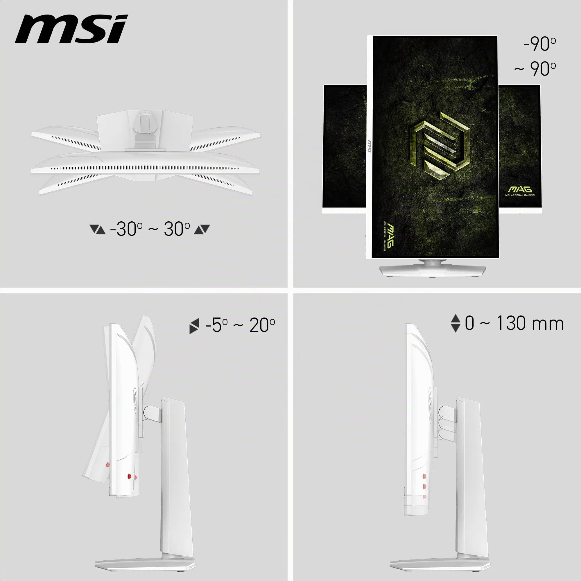 MSI MAG 274QRFW X32 Écran Gaming 27" WQHD