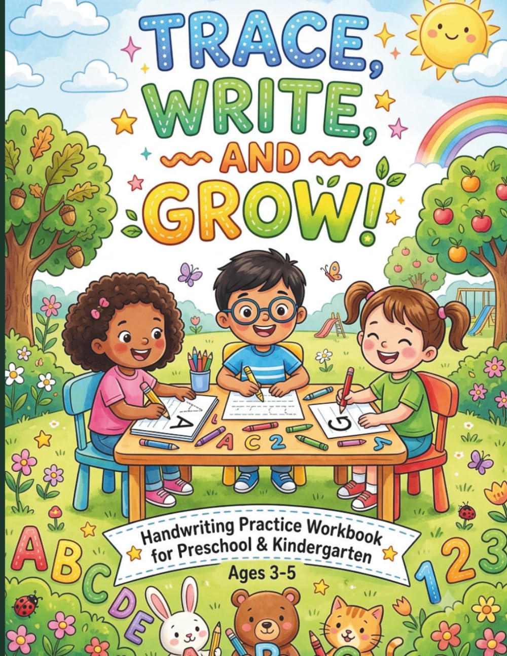 Trace, Write, and Grow!: Handwriting Practice Workbook for Preschool & Kindergarten