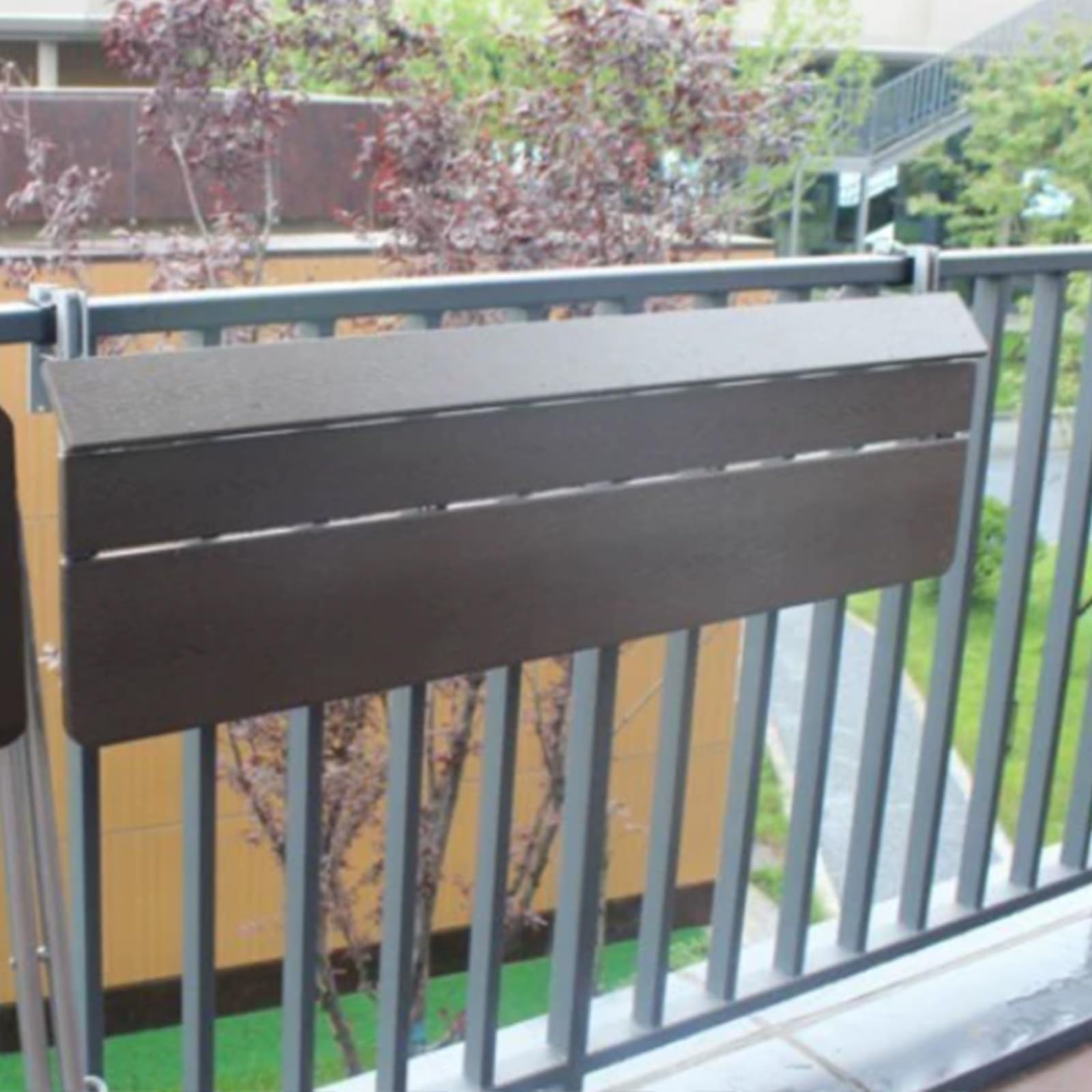 Bureau pour petit espace mural pliant 60x27cm table balcon