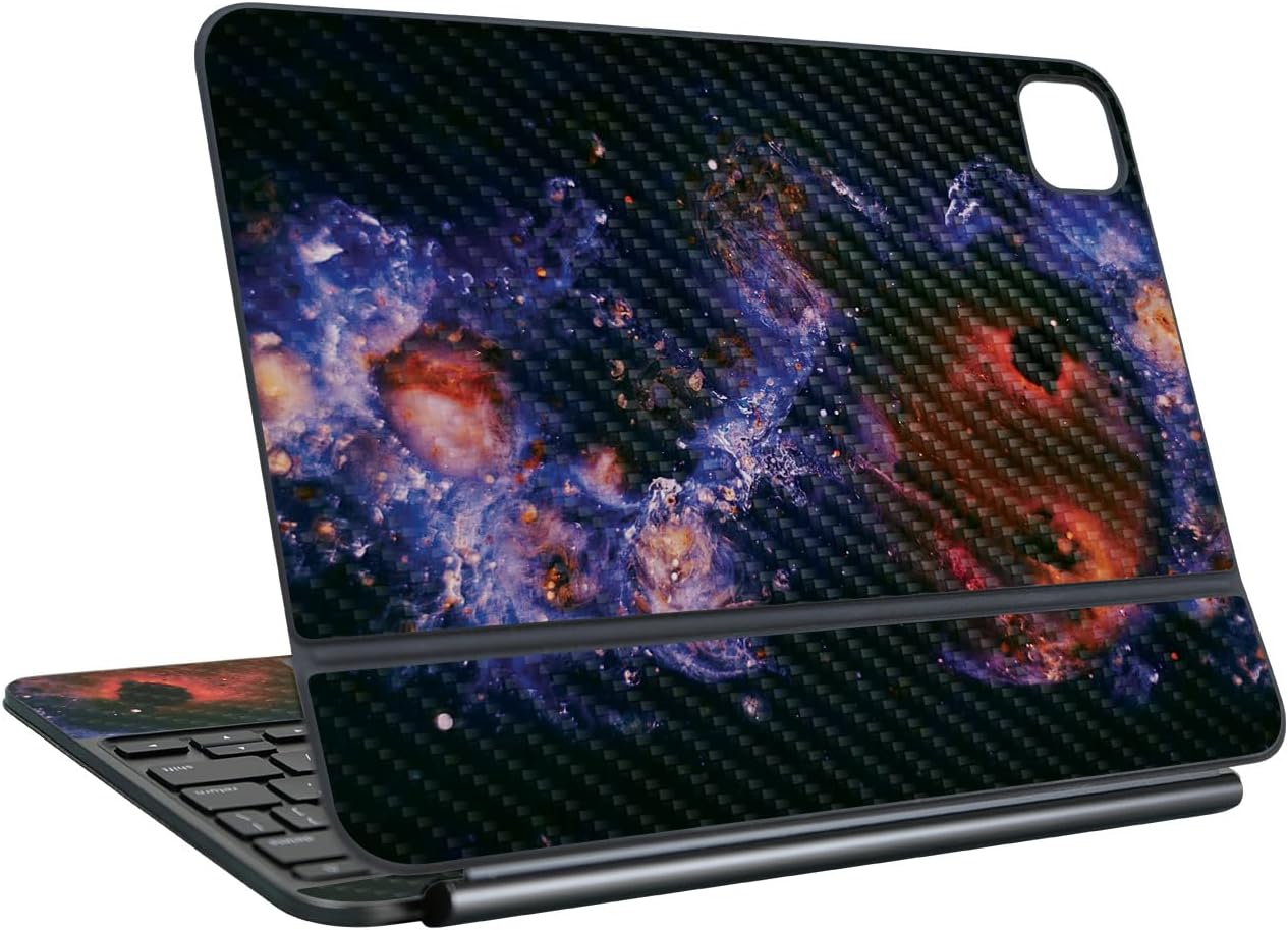 Keyboard Skin Compatible with Apple Magic Keyboard for iPad Pro 13" (M5) 2025 - Andromeda - Premium 3M Vinyl Protective Wrap Decal Cover - Easy to Apply | Crafted in The USA by MightySkins