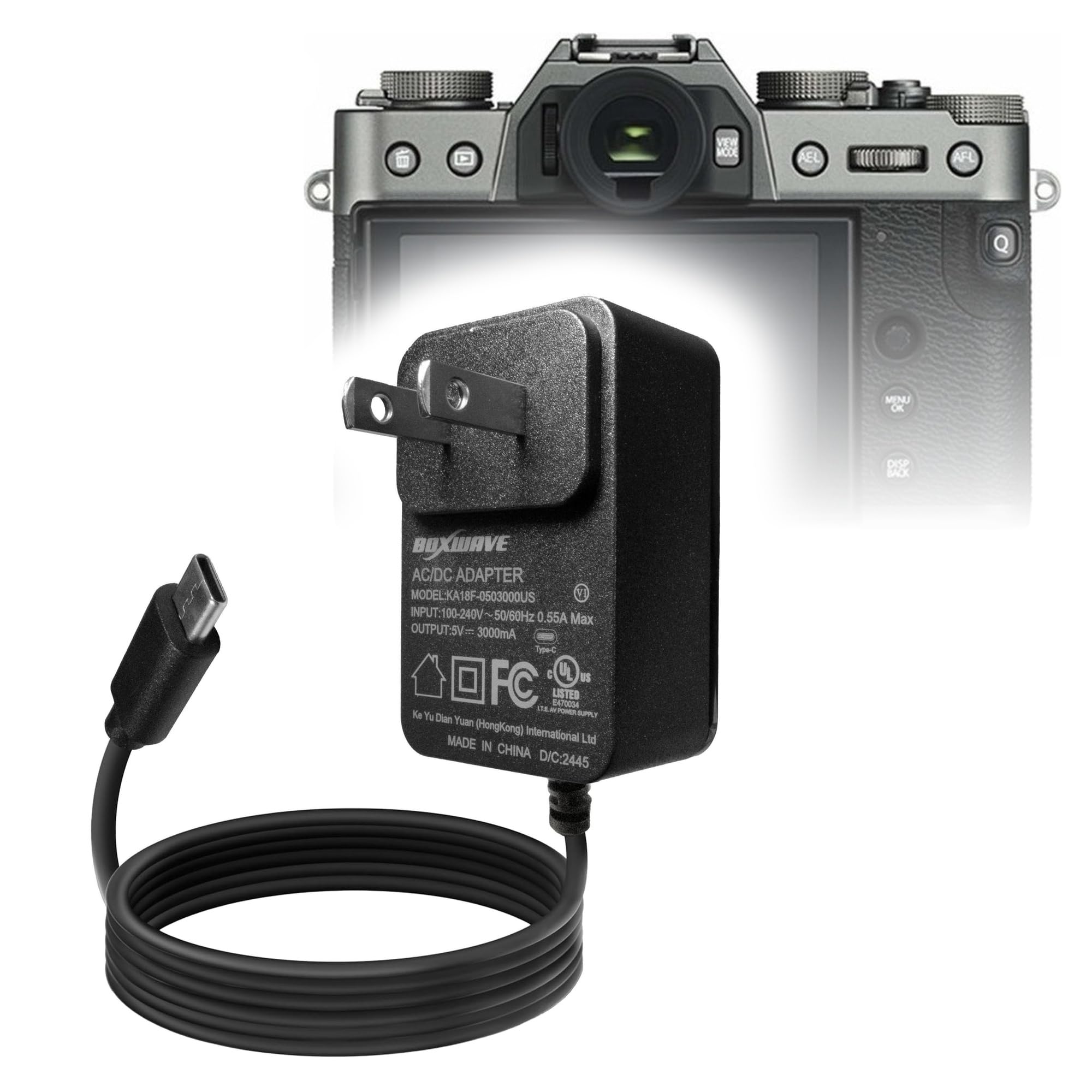 Amazon.com: BoxWave Charger Compatible with Fujifilm X-T30 - Wall