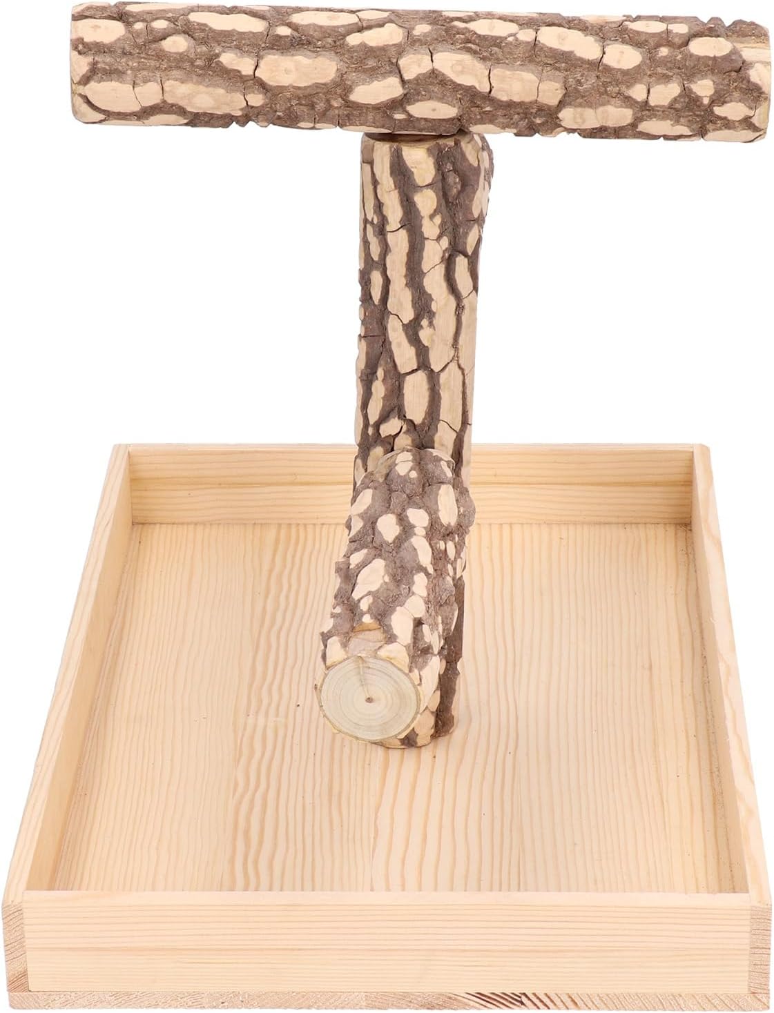 Bird Playstand Parrot Wooden Stand Safe & Bird Exercise Playground for Training Rack/1323