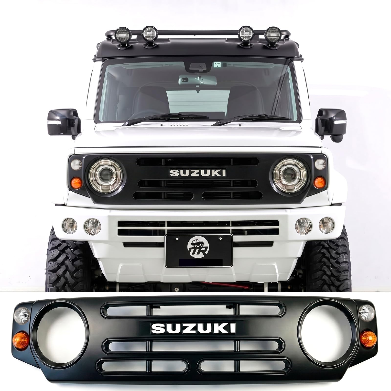 Amazon.co.jp: ムニーフロントグリル グリル JB64W JB74W JC74W シエラ