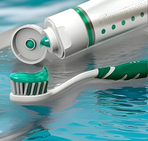 Miniatura 2 de Opalescnc Ultradnt Pasta de dientes blanqueadora dental tamaño de viaje, pasta dental blanqueadora dental con flúor, sabor a menta fresca, sin