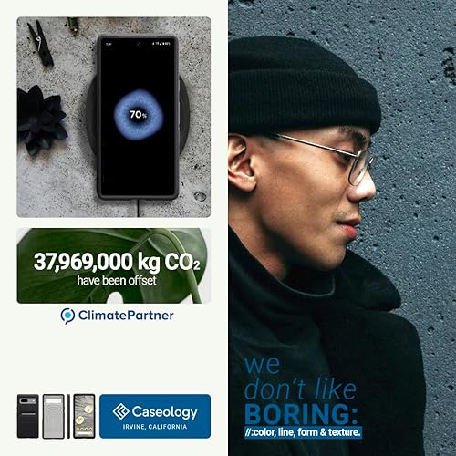 Miniatura 7 de Caseology Athlex - Funda para Google Pixel 7a 5G agarre integrado con grado militar probada contra caídas (2023), color negro activo