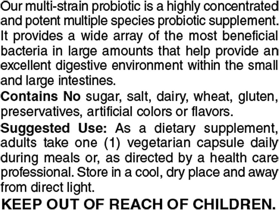 Holly Hill Health Foods, Suprema Dophilus, 120 Vegetarian Capsules