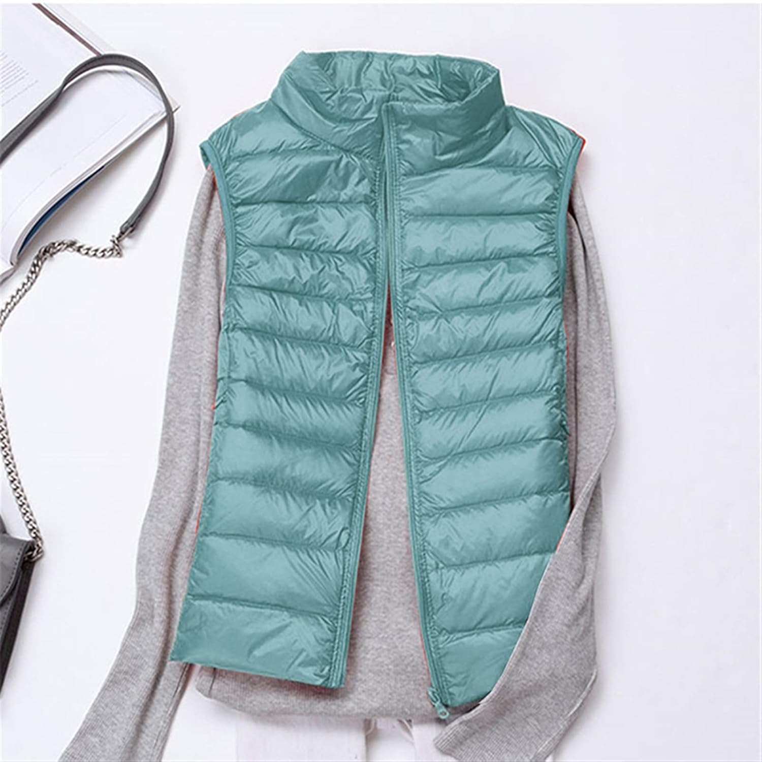 down sleeveless jacket