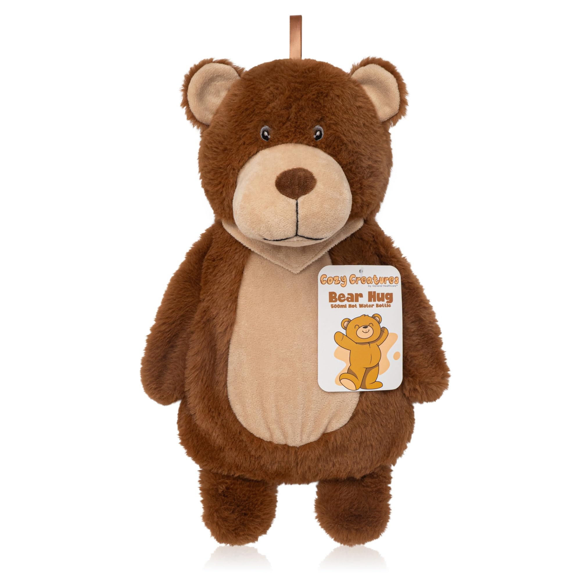 Sponsored Ad – Kids Animal Hot Water Bottle (Bear) Cozy, Safe & Fun Bedtime Companion