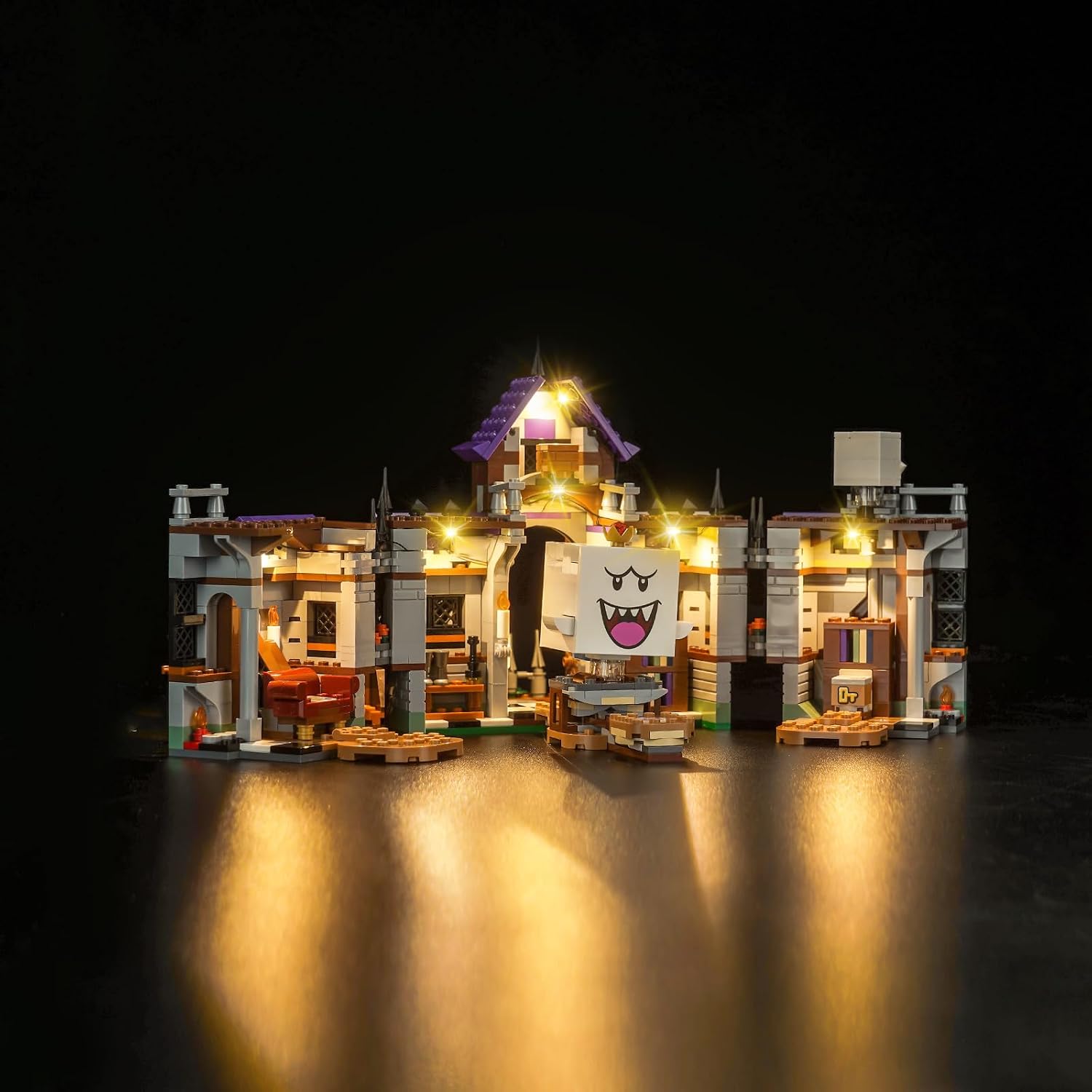 BrickBling LED Light Compatible with Lego King Boo’s Haunted Mansion | Creative Light Compatible with Lego 71436-No Model