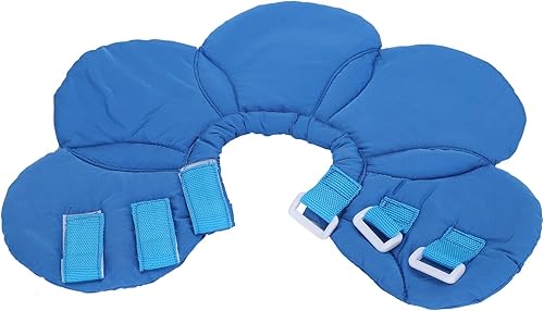 Miniatura 9 de GLOGLOW Collar para perro con forma de flor, collar ajustable para recuperación de heridas de mascotas, cuello suave, resistente a los arañazos,