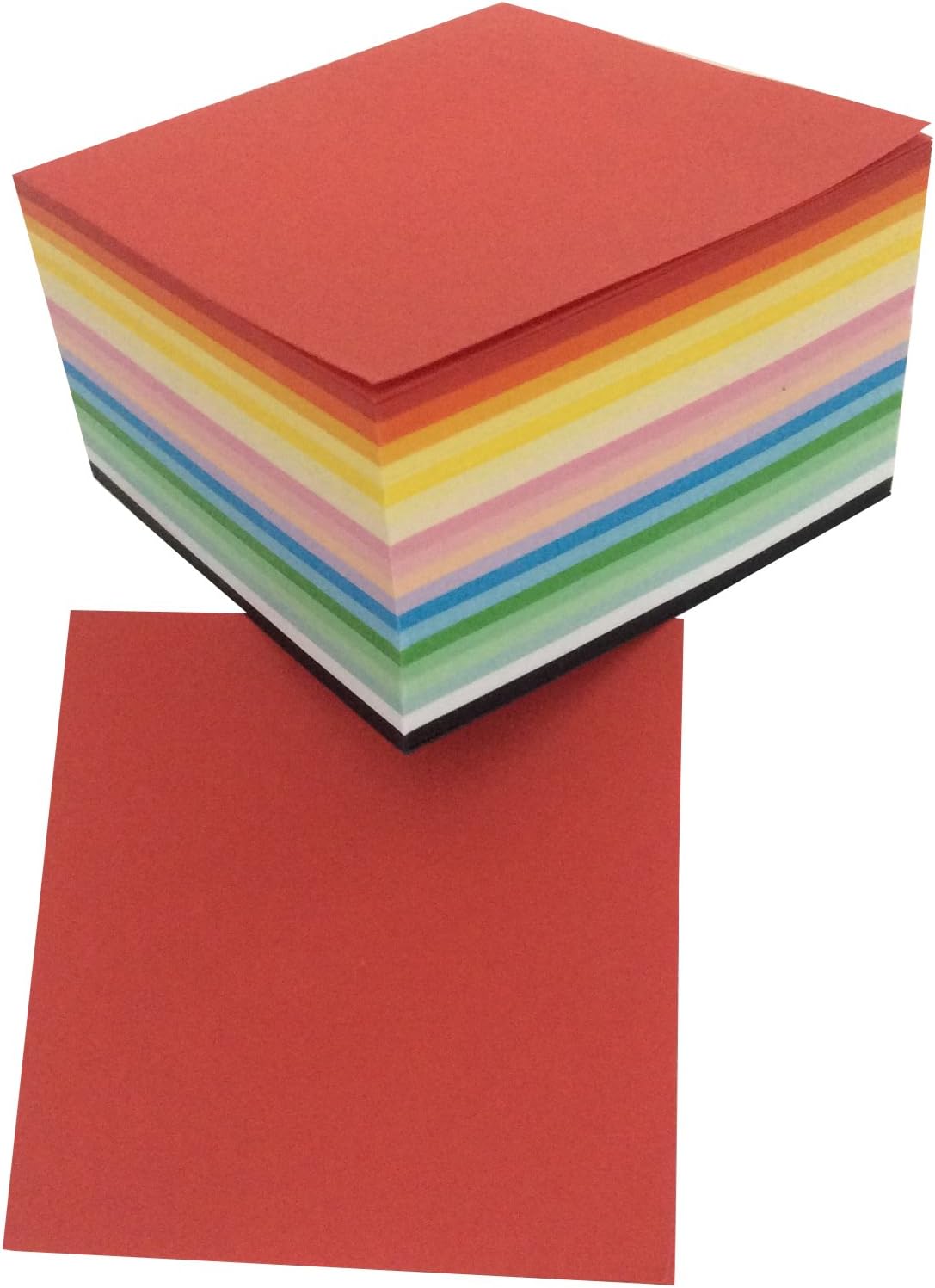 HYACINTH Paper Bricks, 3-Pack, Each Cube is 3x3x1.7, 380 Sheets, 19 colors