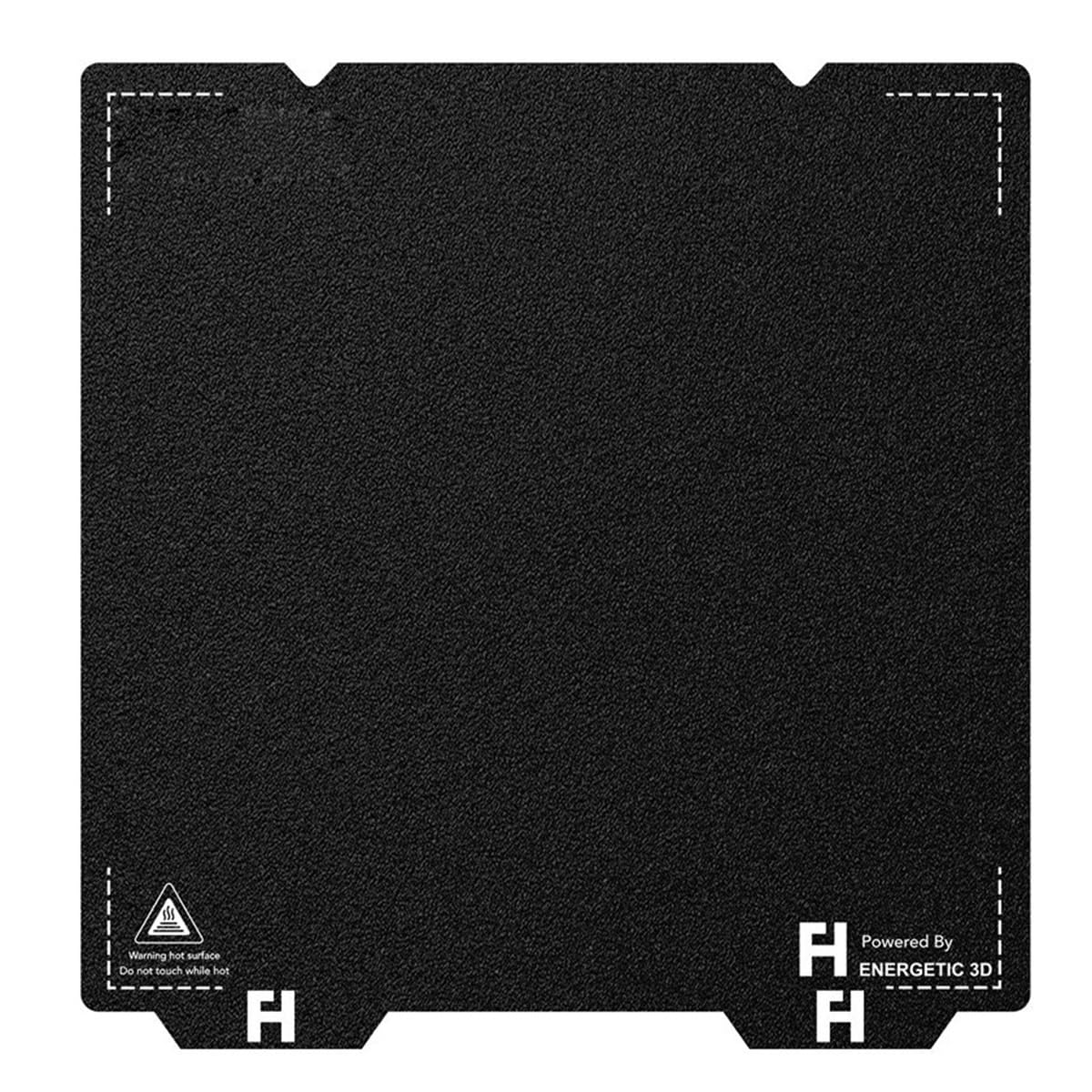 Akcesoria i części do drukarek 3D S1 Drukarka 3D Bed Magnetyczna konstrukcja teksturowana PEI Pro powierzchnia czarny matowy arkusz 235x235mm