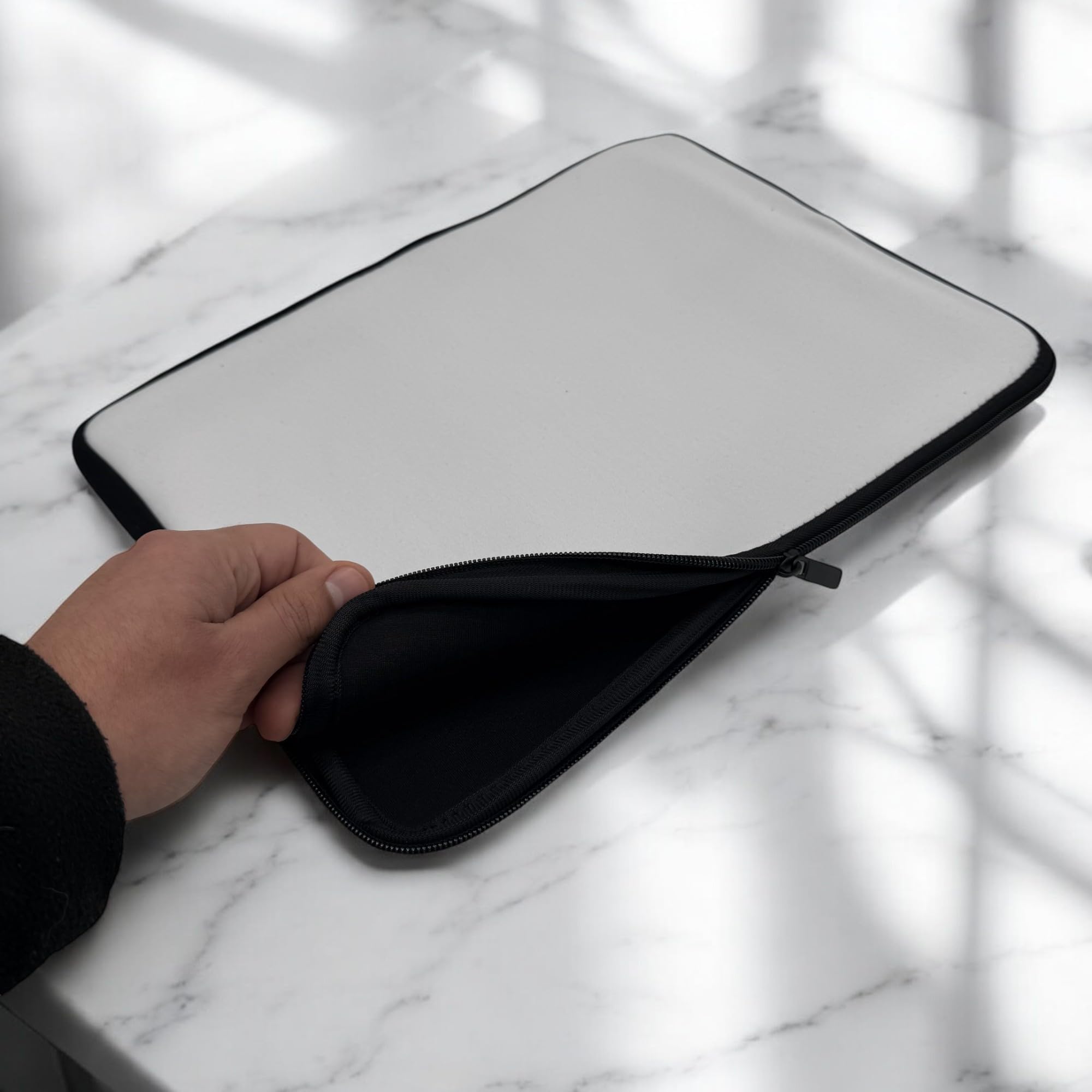 Custodia per computer portatile in neoprene da 12 a 13 pollici, antiurto, con cerniera, impermeabile, per personalizzazione di esigenze aziendali e personali (confezione da 25)