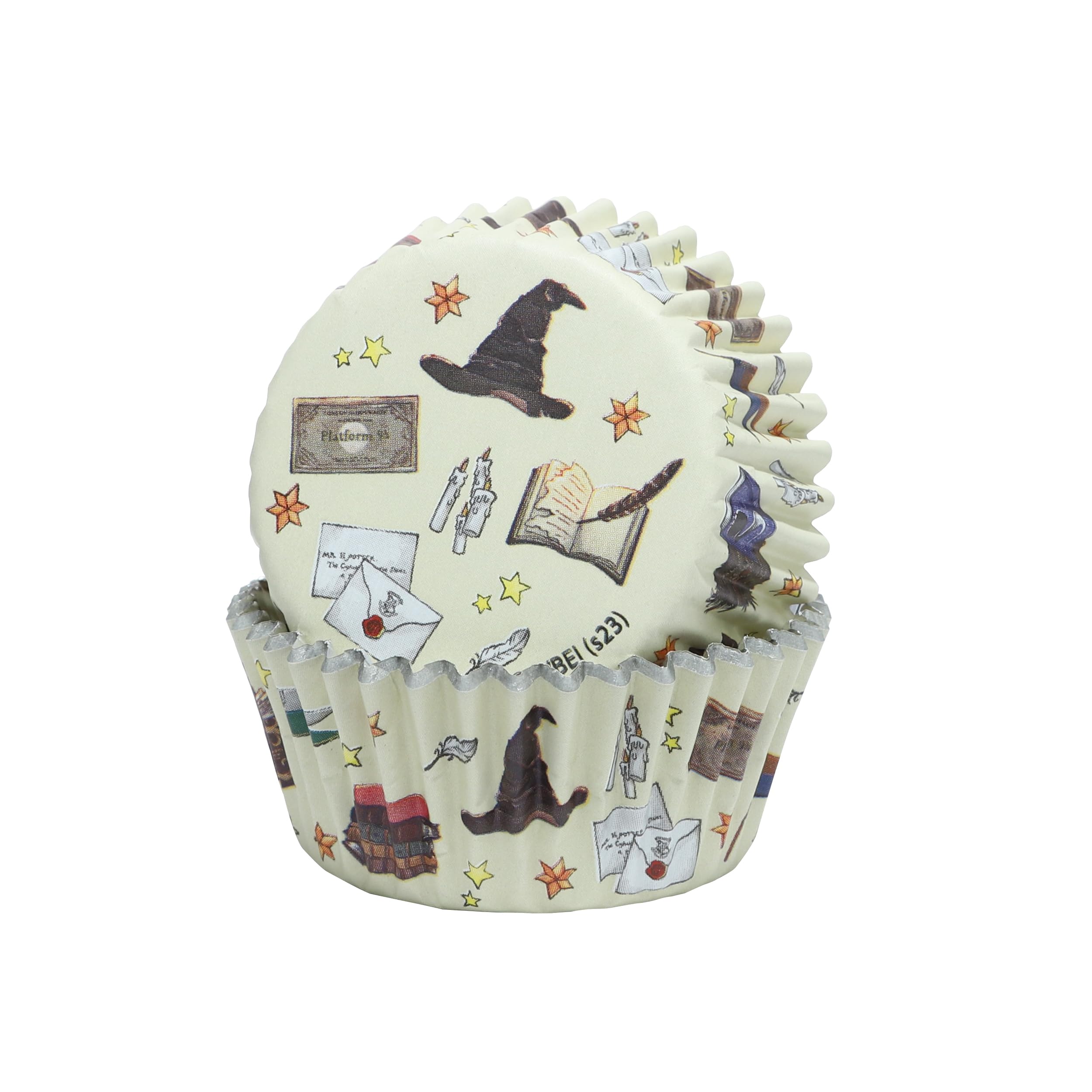 PME Harry Potter Cupcake Cases & Topper Set of 24, Hogwarts, Multicolor, Mały - Image 4