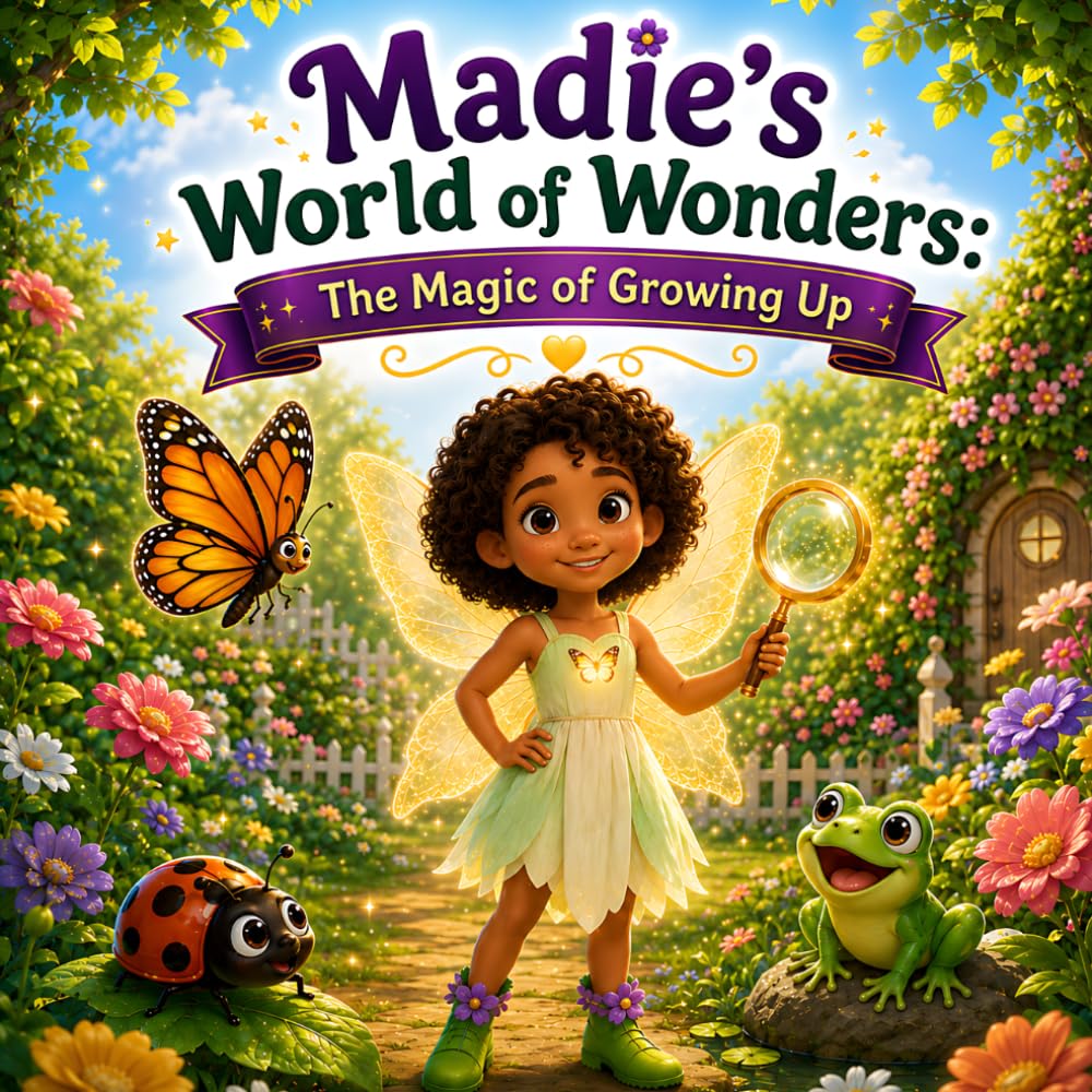 Madie's World of Wonders: The Magic of Growing Up: A Fairy Tale About Butterfly, Frog, and Ladybug Metamorphosis (Metamorphosis Series for Kids)