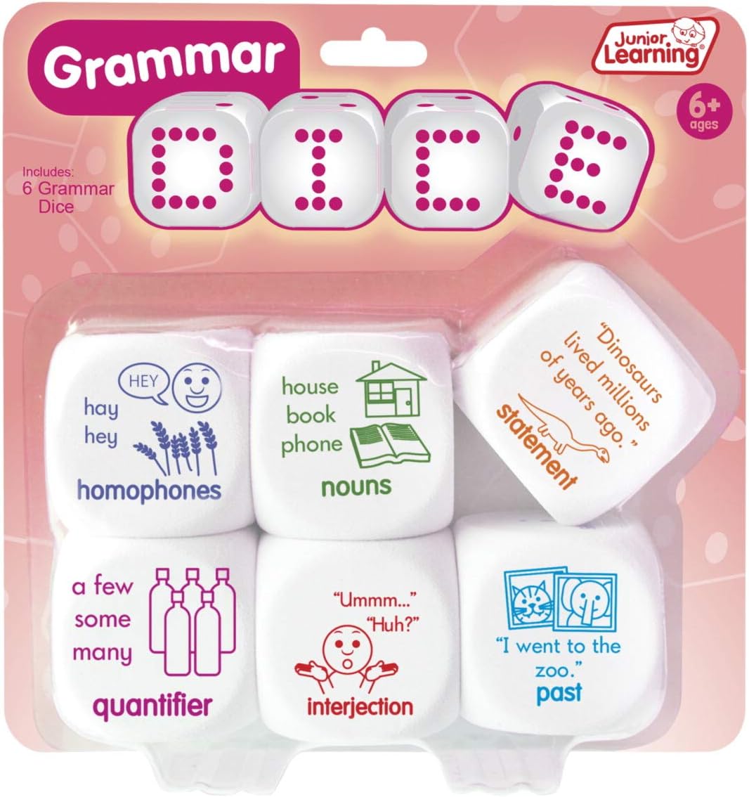 Junior Learning Grammar Dice