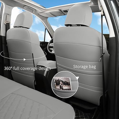 Miniatura 9 de GIANT PANDA Juego completo de fundas de asiento de automóvil personalizadas para Subaru Forester Premium Touring Limited 2014 2015 2016 2017 2018 -