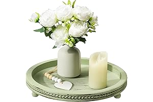 Artisan Crafted Home Decor Tray: Embellish Your Interiors with Rustic Charm