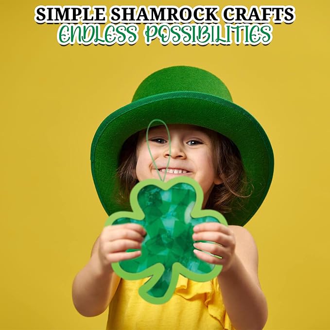 DIY Shamrock Craft Kit for St. Patrick's Day!